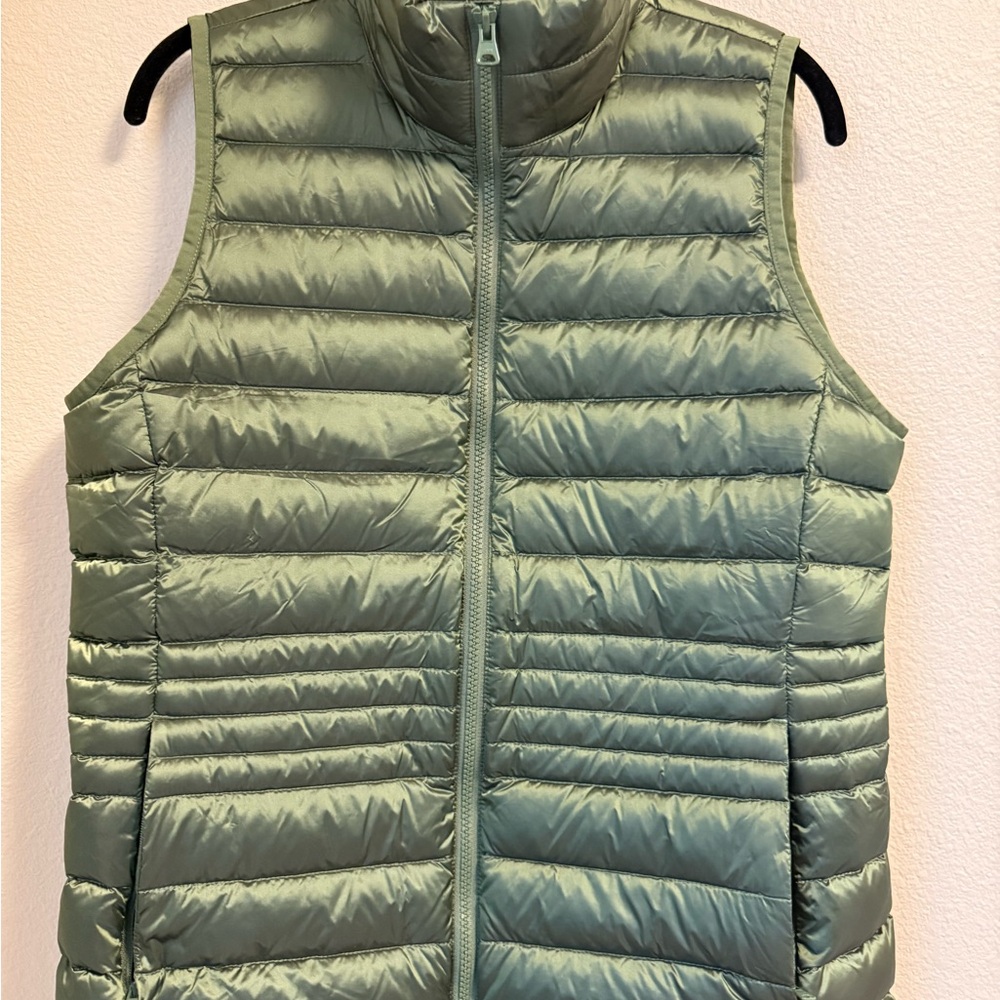 Green Puffer Vest